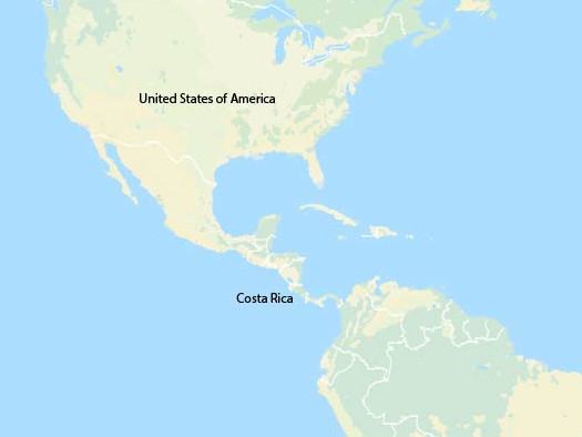 Costa Rica United States of America